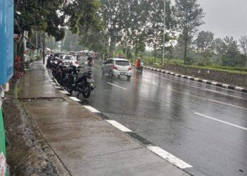Puncak di Guyur Hujan Hari Ini