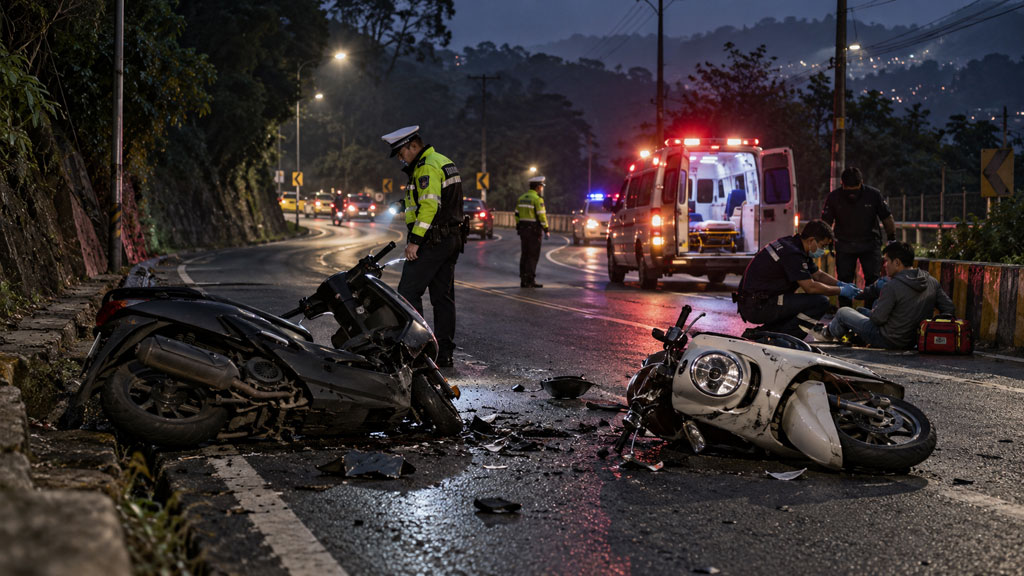 Diduga Balap Liar, Pengendara Motor Tewas dalam Kecelakaan di Puncak Bogor