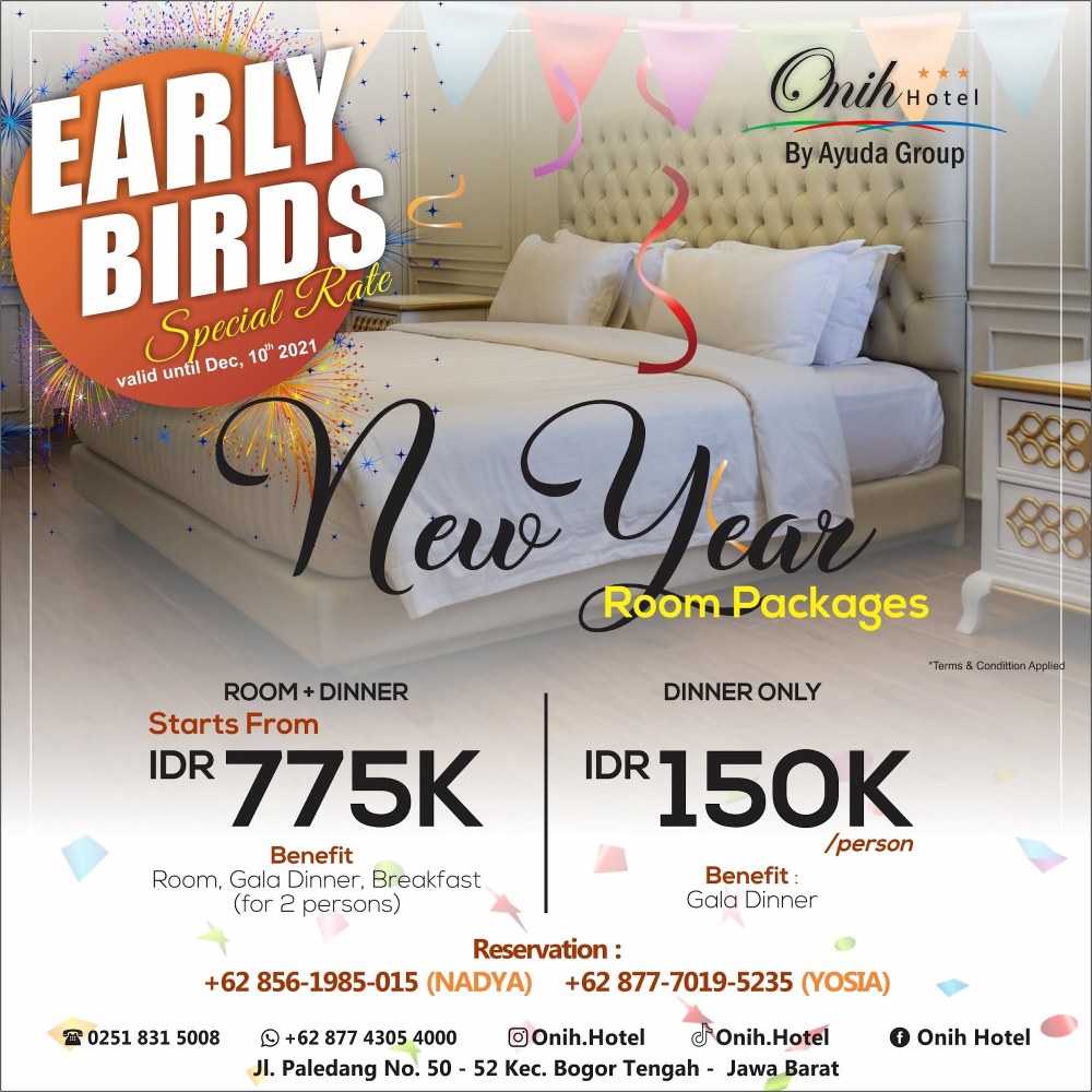 Hotel Onih Bogor: Akomodasi di Kawasan Paledang