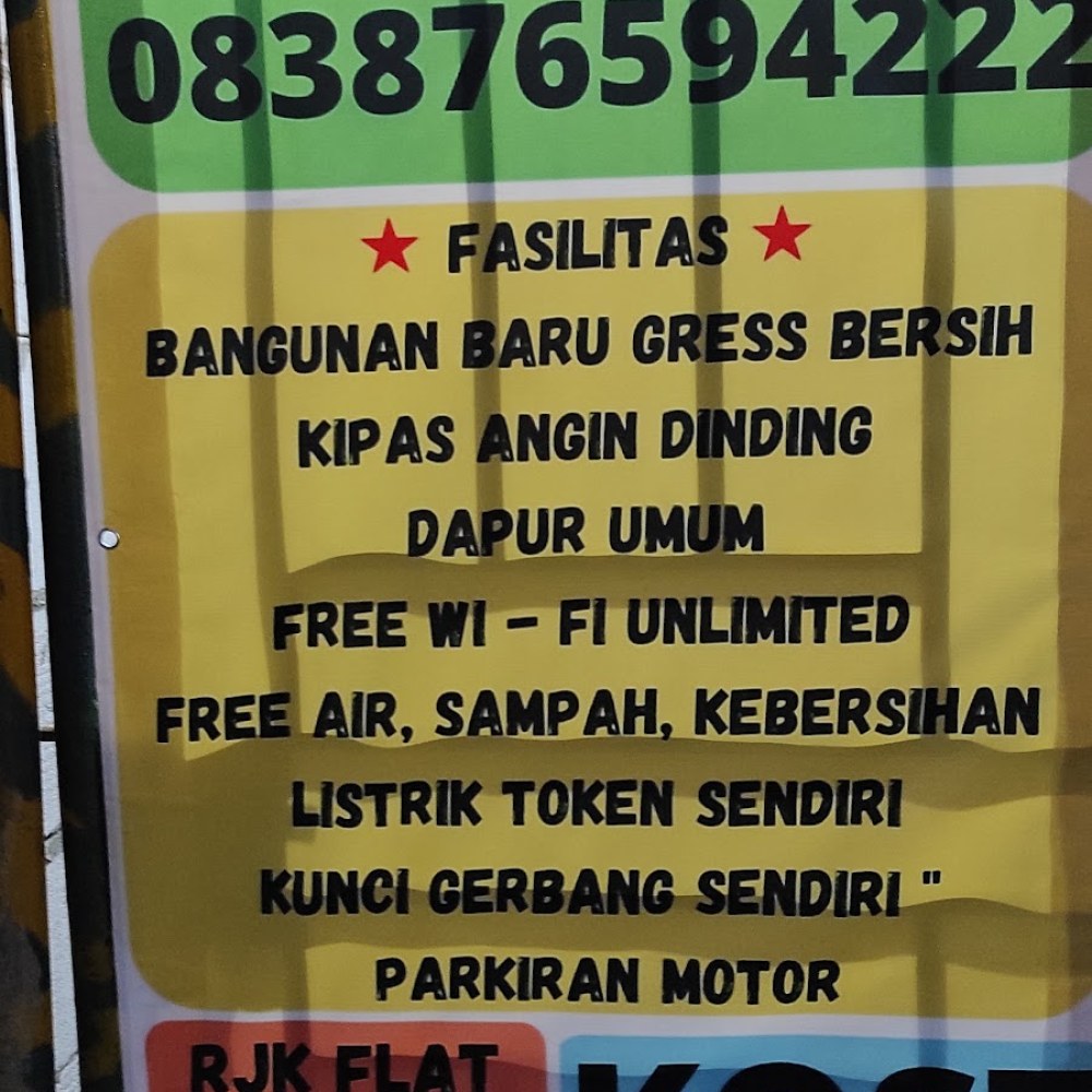 RJK Flat Kost Cileungsi