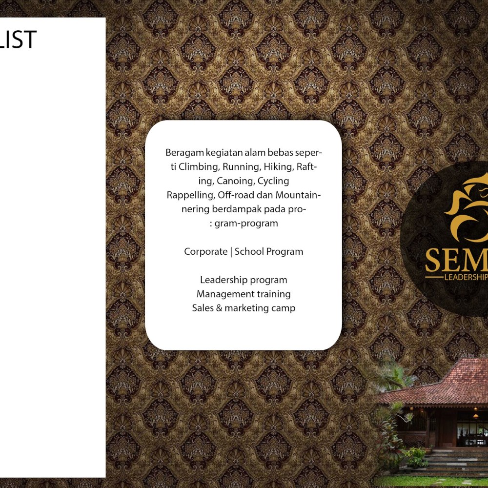 Bumi Kemah Adiluhung Cidokom