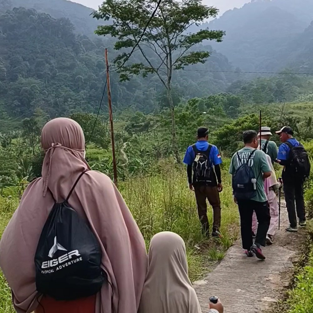 Tempat titik curug bidadari
