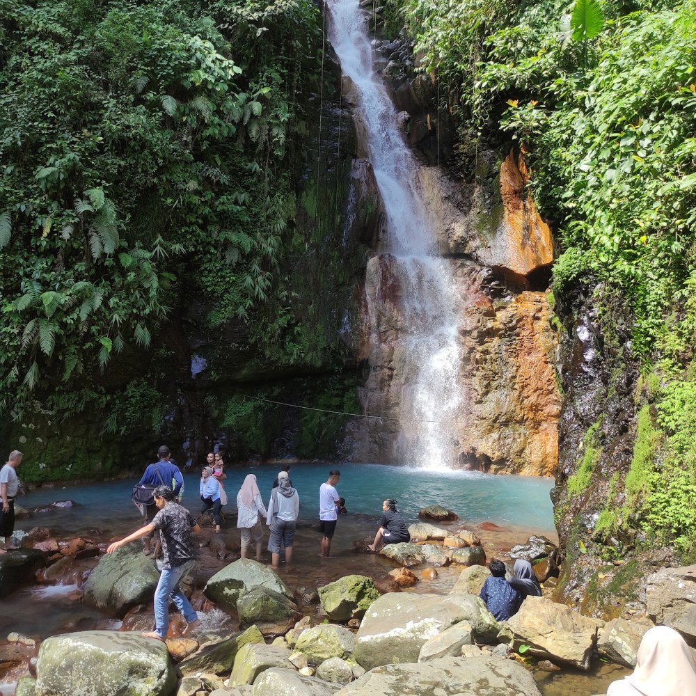 Air Terjun Curug cigamea Bogor, jalan alternatif terdekat