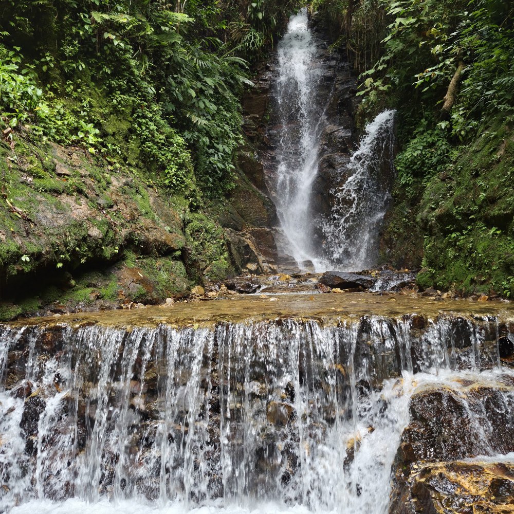 Curug kembar & Camping place