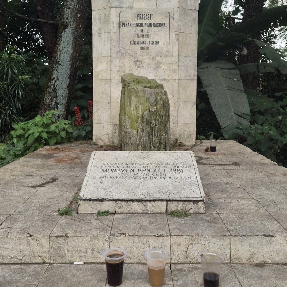 Tugu Prasasti Pekan Penghijauan Nasional Ke-I Tahun 1961