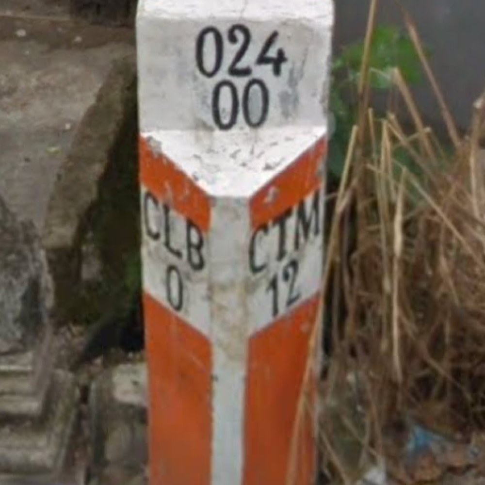 Patok KM 0 Cilebut (KM Nol)