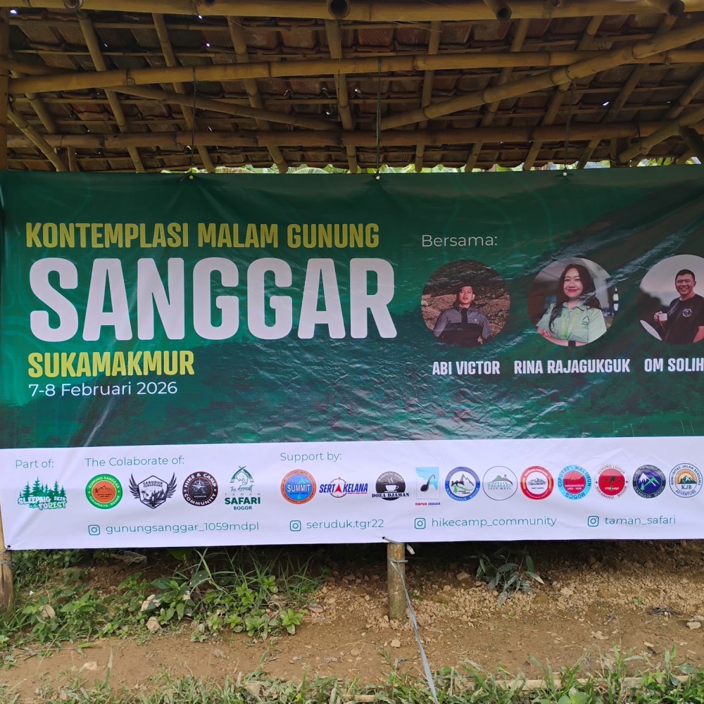 Basecamp Gunung Sanggar Sukamakmur