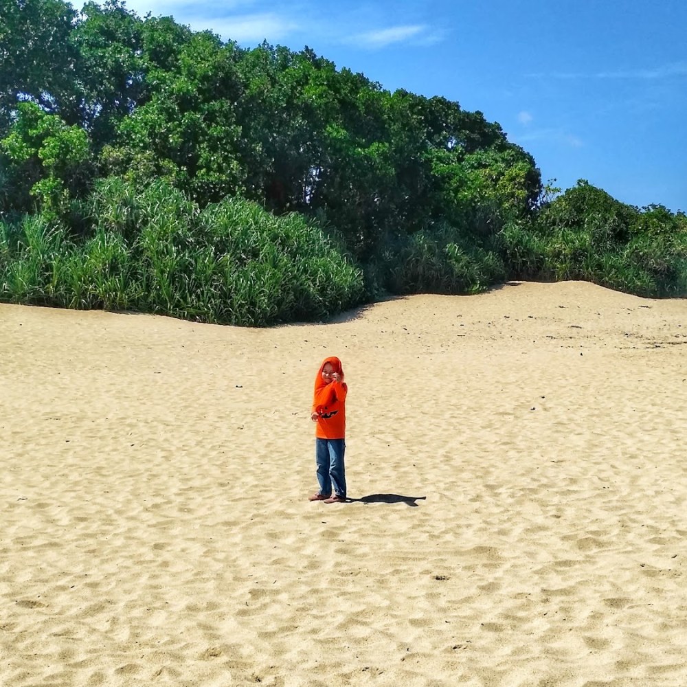 Pantai Pasir Putih Ujung Genteng
