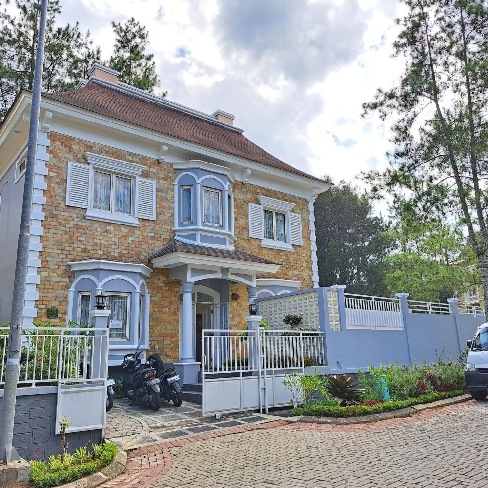 Villa di Puncak kota bunga